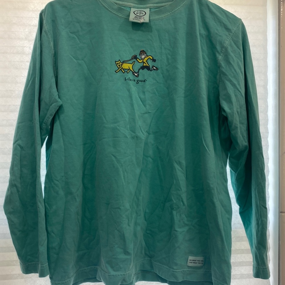 Life is good ladies shirt